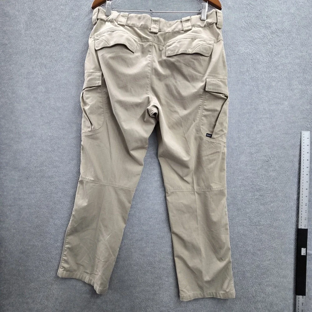 5.11 Tactical‎ Stryke Men Pants 34 Khaki Cargo Ripstop 27